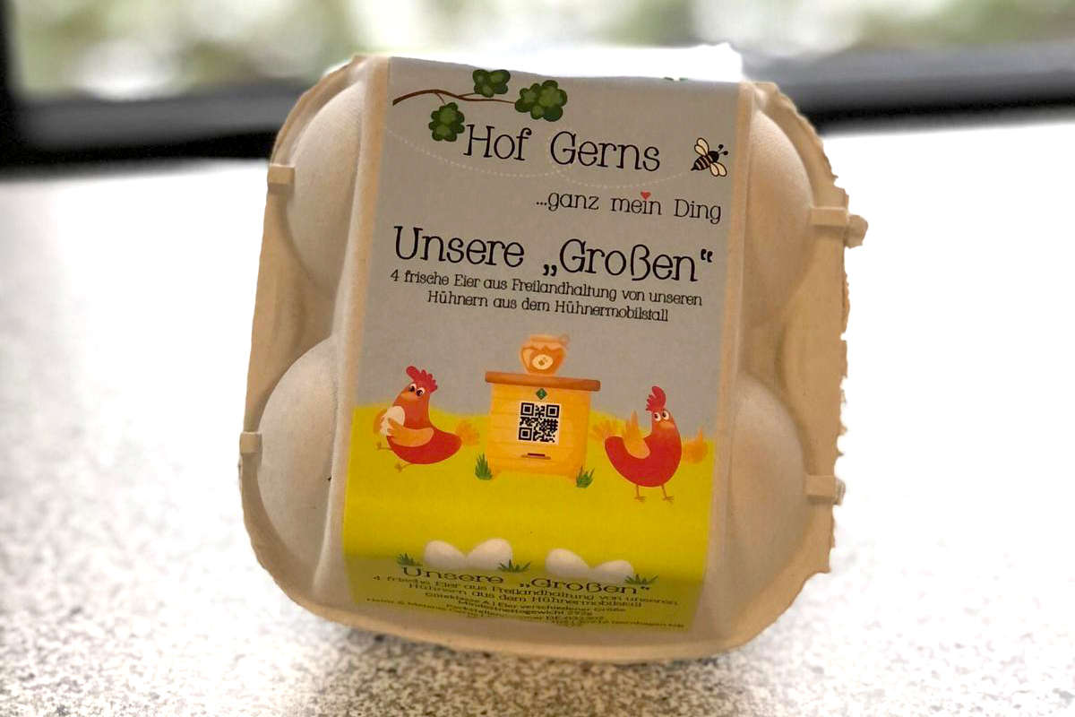 4er Eierschachtel