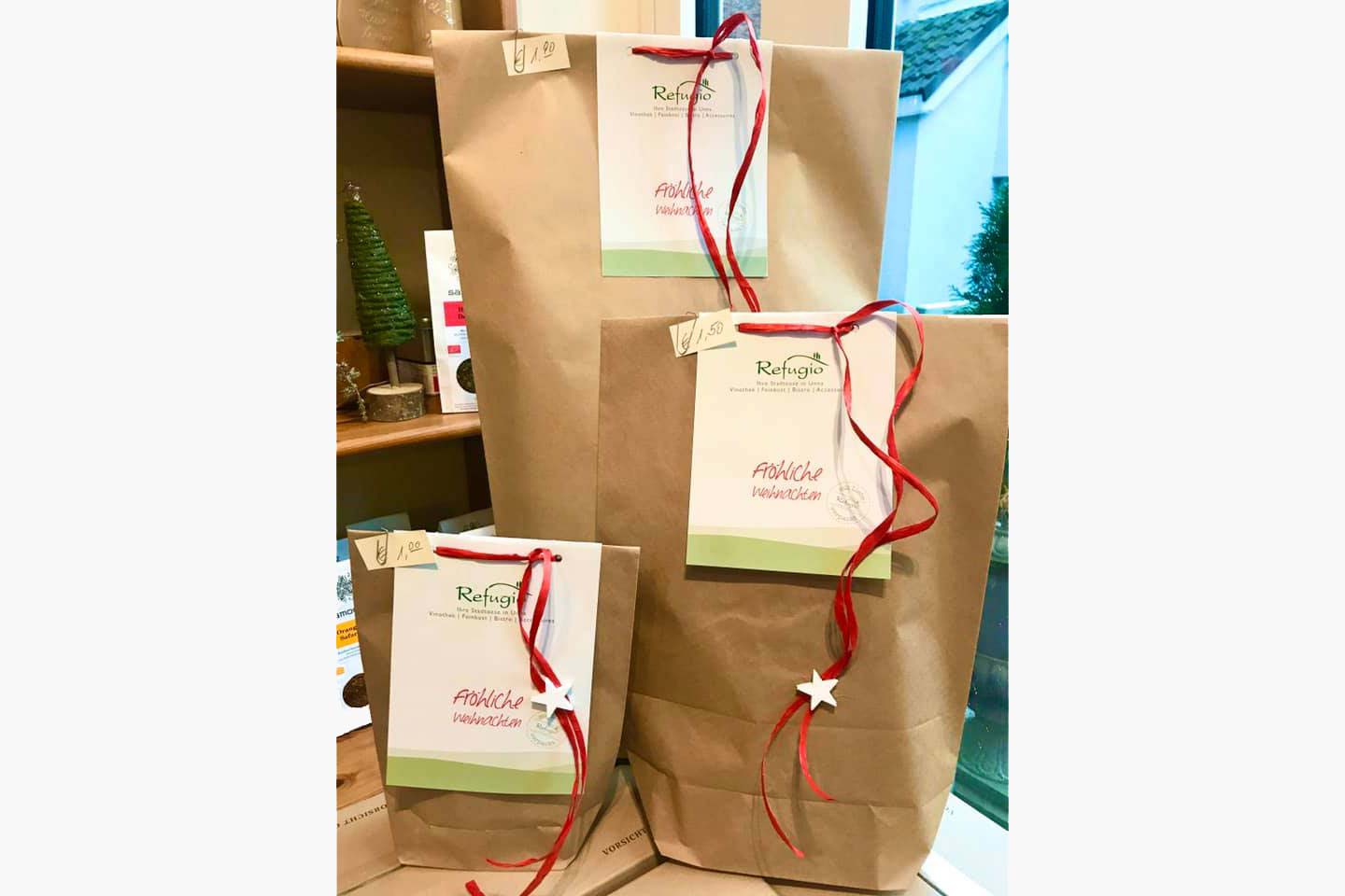 Anhänger für Tütenverpackungen